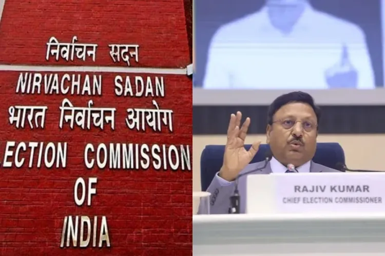 Election Commission of India and Chief Election Commissioner of India (CEC) Rajiv Kumar