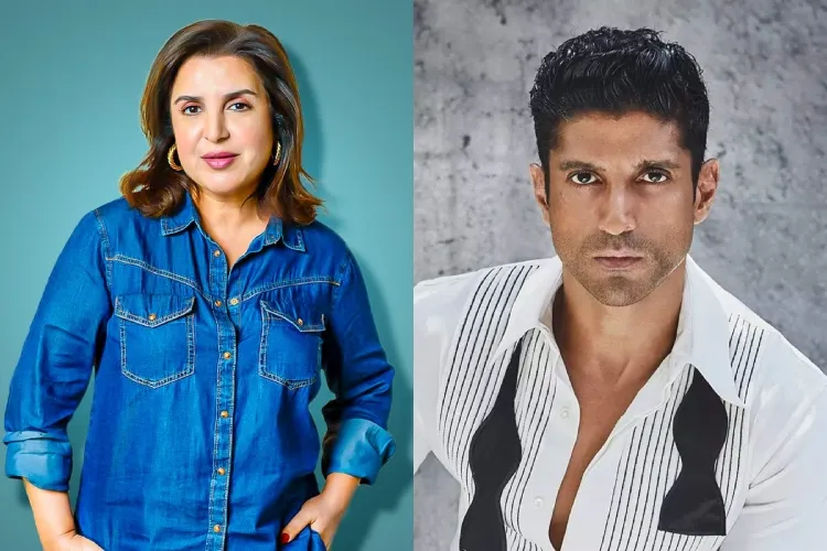 Farah Khan and Farhan Akhtar