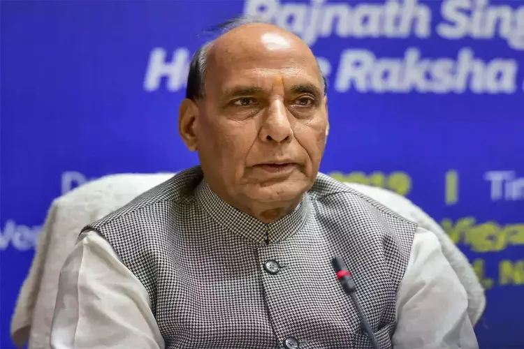 Defence Minister Rajnath Singh