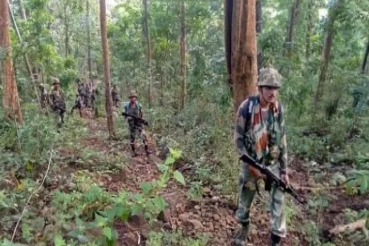 Police in the Naxal-affected asreas