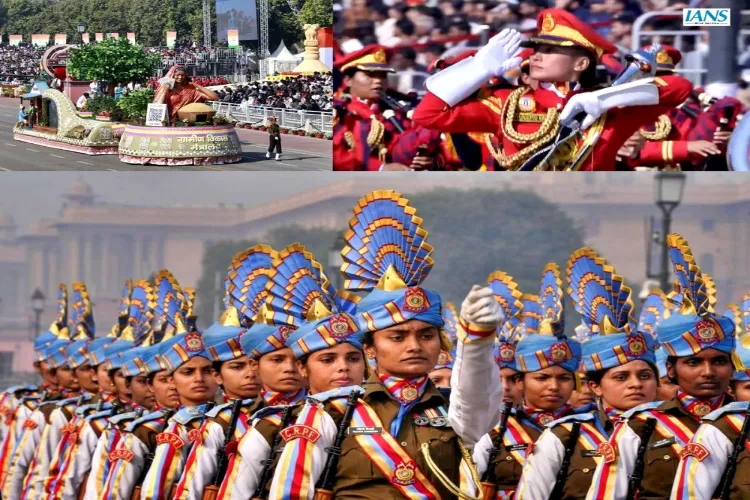 Display of 'Nari Shakti' during Republic Day (Photo credits: ANI)