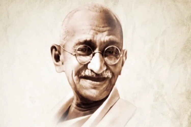 father of the Nation Mahatma Gandhi