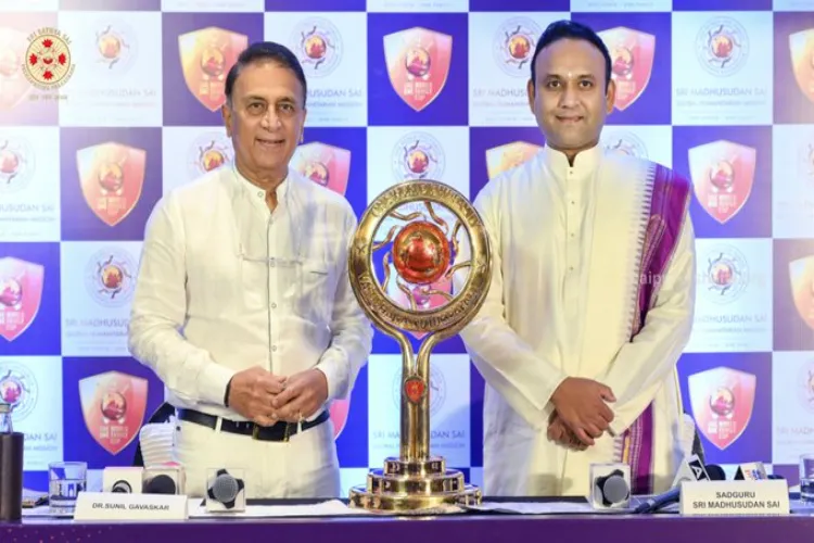 Sunil Gavaskar and Madhusudan Sai unveil 2025 One World One Family Cup