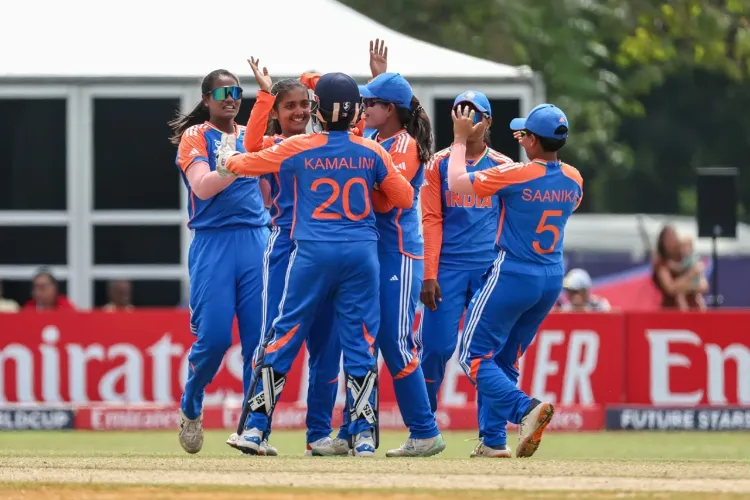 Indian U19 Women’s T20 World Cup team