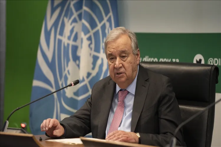 UN Secretary General Antonio Guterres 