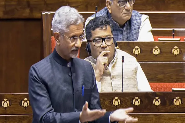 EAM Jaishankar in Rajya Sabha