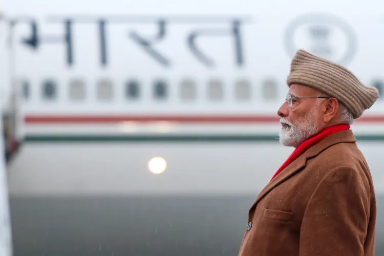 PM Modi receives a warm welcome upon his arrival in Paris