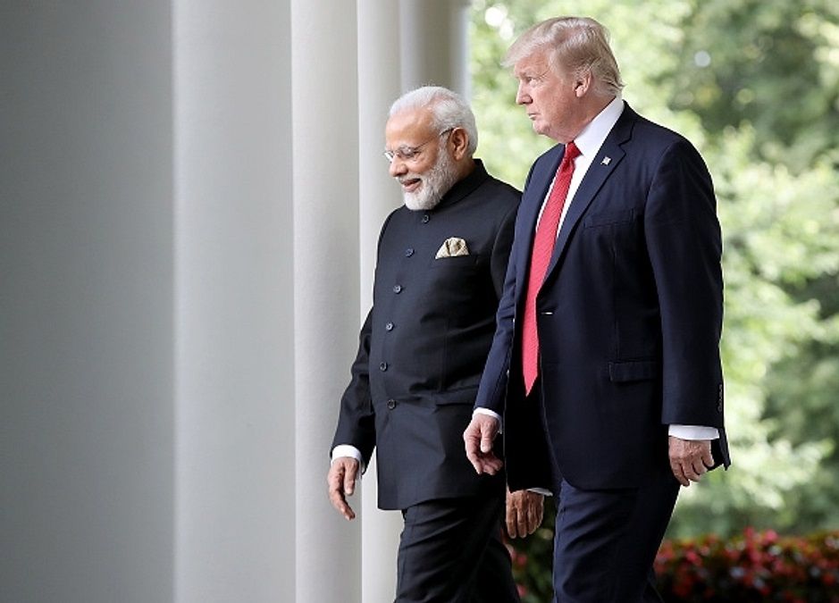 PM Modi with his 'dear friend' President Trump in Washington