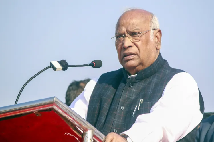 Congrress President Mallikarjun Kharge