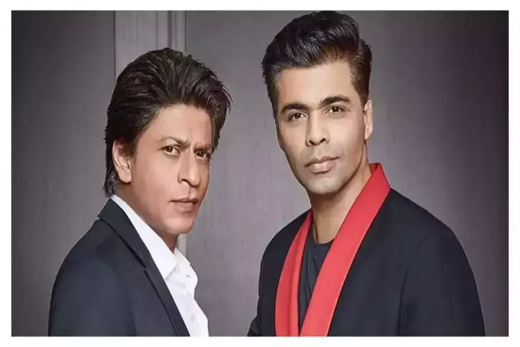 Director Karan Johar with Actor Shah Rukh Khan