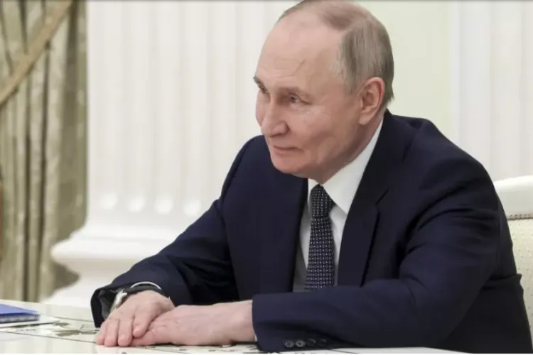 Russian president Vladimir Putin