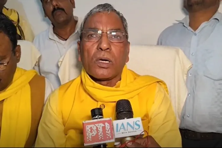 Uttar Pradesh Cabinet Minister Om Prakash Rajbhar