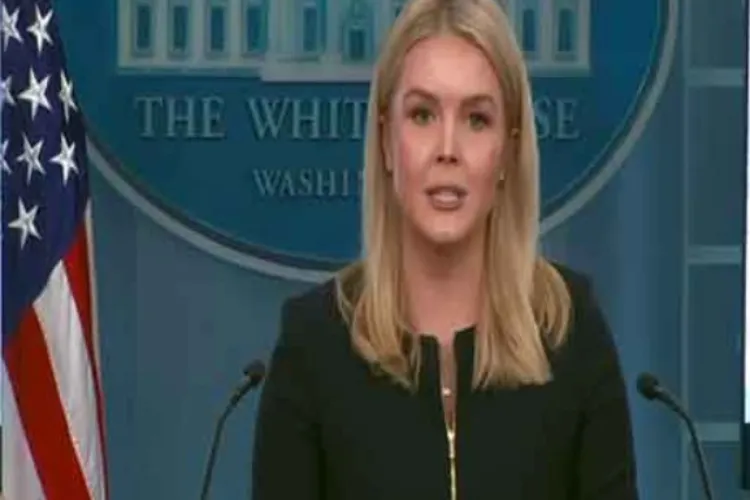 White House Press Secretary Karoline Leavitt