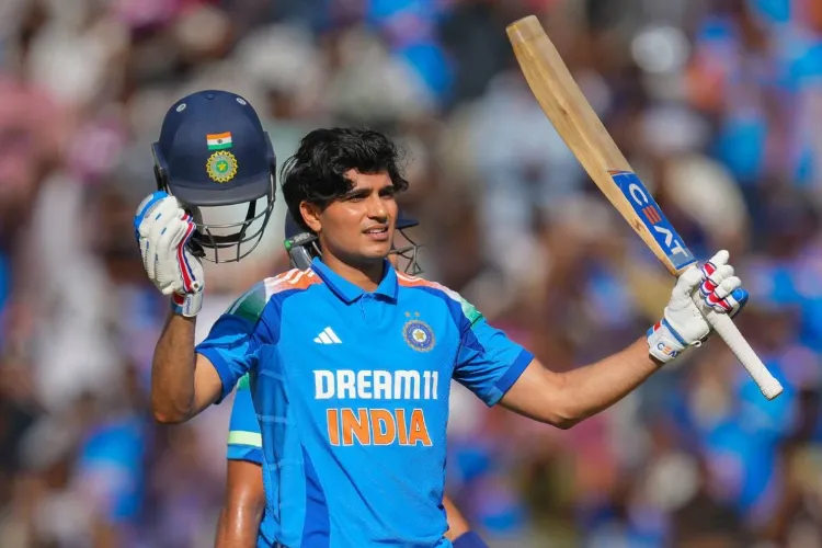 India's rising batting sensation Shubman Gill