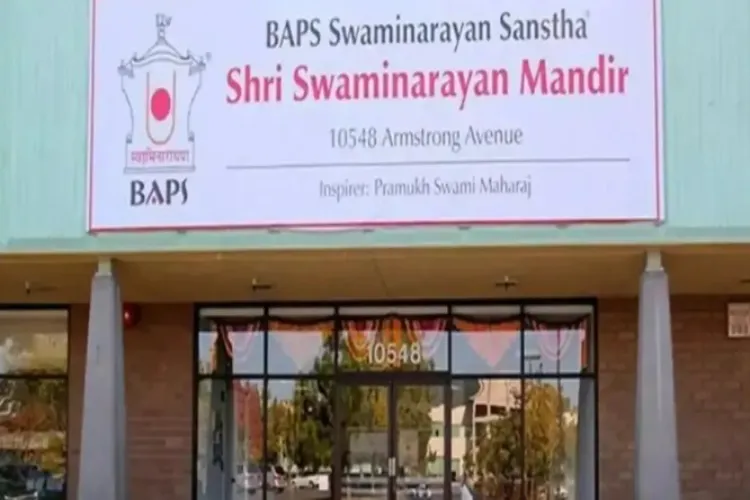 Shri Swaminarayan Mandir, one of the largest Hindu temples, California, USA