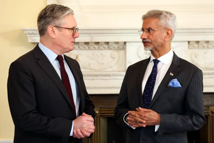 External Affairs Minister Dr. S. Jaishankar meets Prime Minister of the United Kingdom Keir Starmer in London