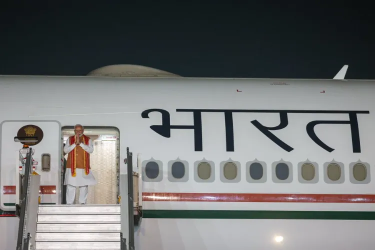 Prime Minister Narendra Modi leaving for Mauritius