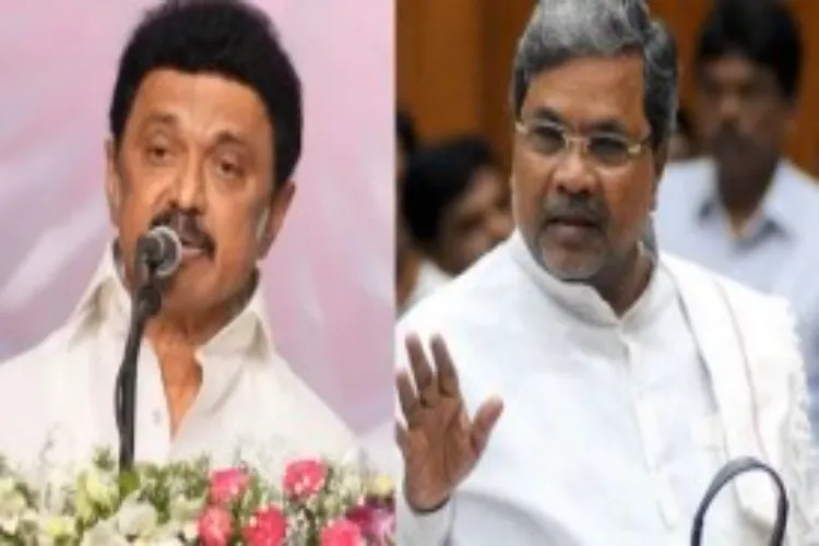 Stalin writes to Siddaramaiah, invites him for meeting on March 22 to oppose delimitation