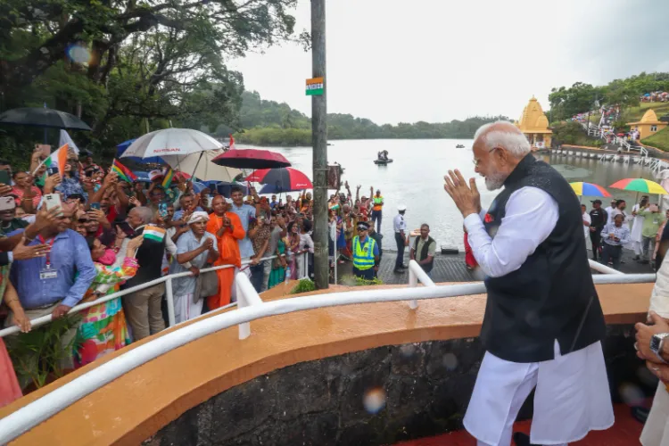 Prime Minister Narendra Modi in Mauritius