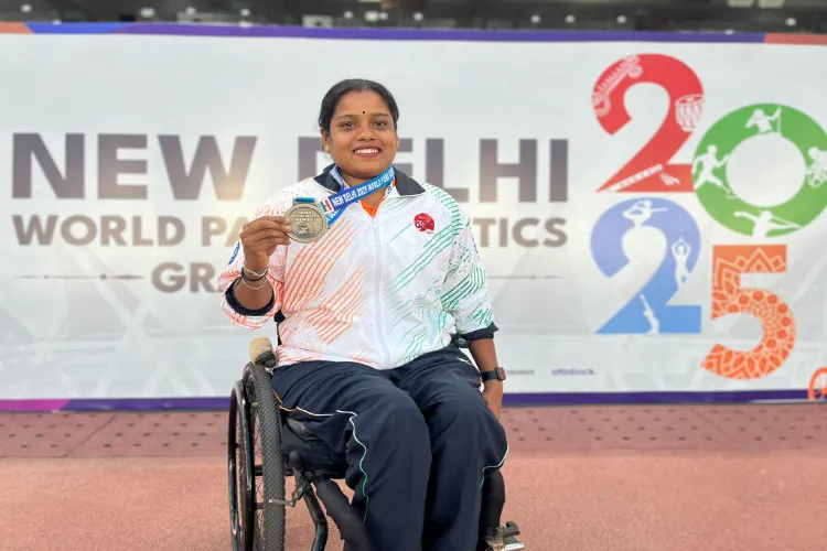 India tops medal tally with 134 medals in World Para Athletics Grand Prix 2025 held at the Jawaharlal Nehru Stadium in New Delhi.