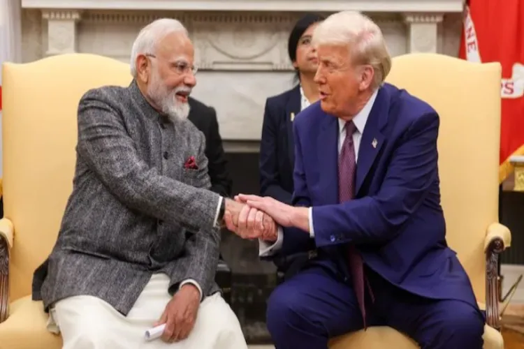 PM Modi with US President Donald Trump (file photo)