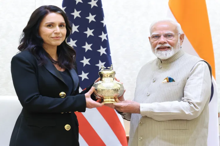 PM Modi meets Tulsi Gabbard