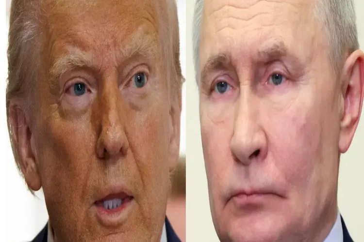 US President elect Donald Trump and Russian President Vladimir Putin