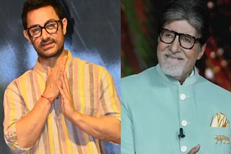 Aamir Khan and Amitabh Bachchan