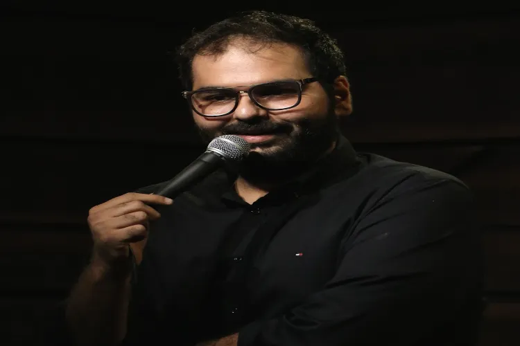 Stand-up comedian Kunal Kamra