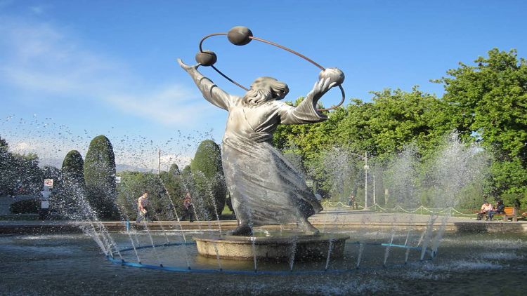 Statue of Al-Biruni at Tehran, Iran